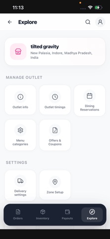 SwitchEats Partner screenshot