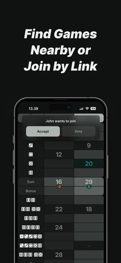 Screenshot 6 di 6 di Yatzi — Yatzy Score Tracker