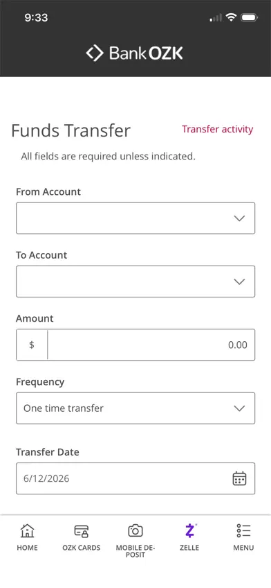 Bank OZK Mobile Banking screenshot 4