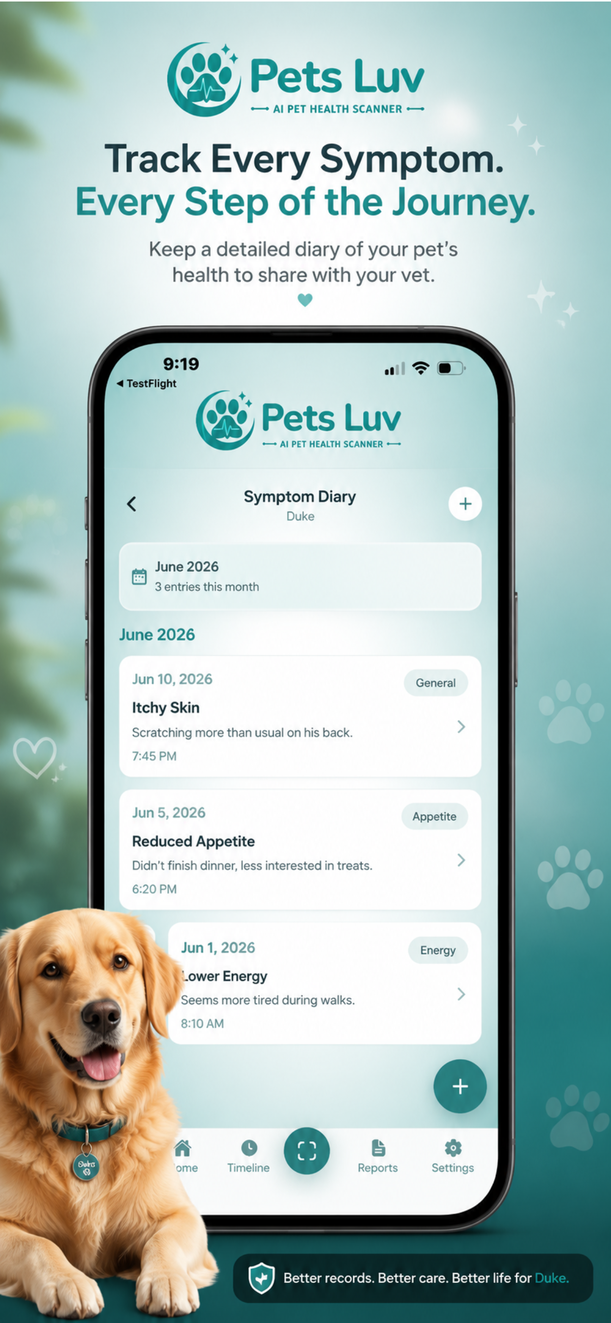Pets Luv: AI Pet Health Scan screenshot 4