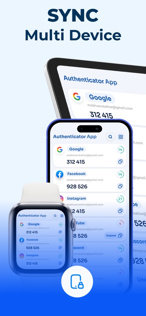 Authenticator App: 2FA - MFA - Productivity App | MWM