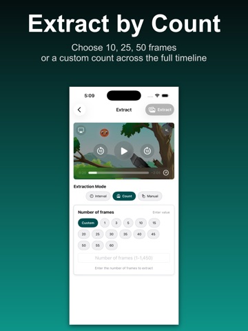 Video to Photo Converter Easy iPad screenshot