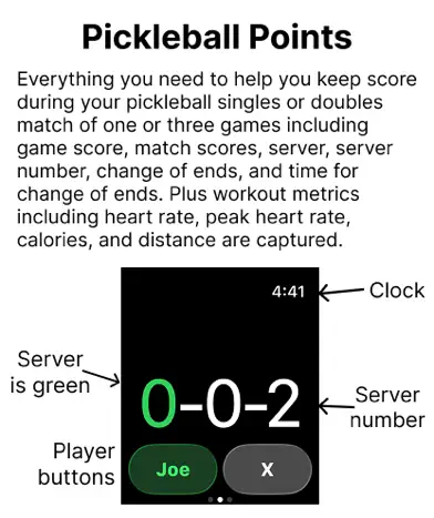 PickleBall Points screenshot 1