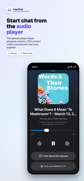 English Podcast Learner Screenshot 5 of 6
