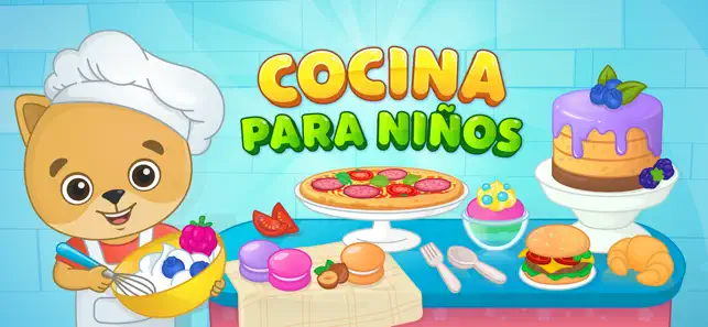Juegos de cocina para niños 2+ iPhone screenshot 1