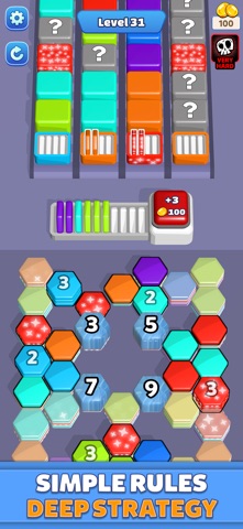 HexaBurst iPhone screenshot