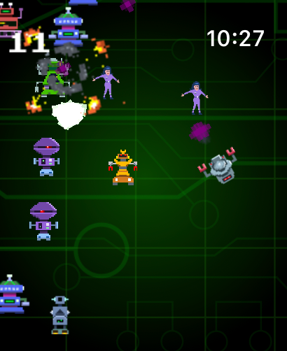 Robo Attack for Watch screenshot 16