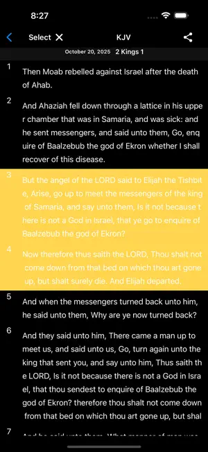 M'Cheyne Bible screenshot 2