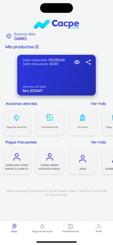 Cacpe Loja en Línea screenshot