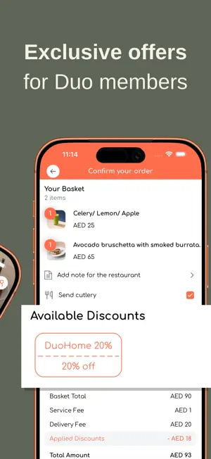 Duo & Home Delivery screenshot 2