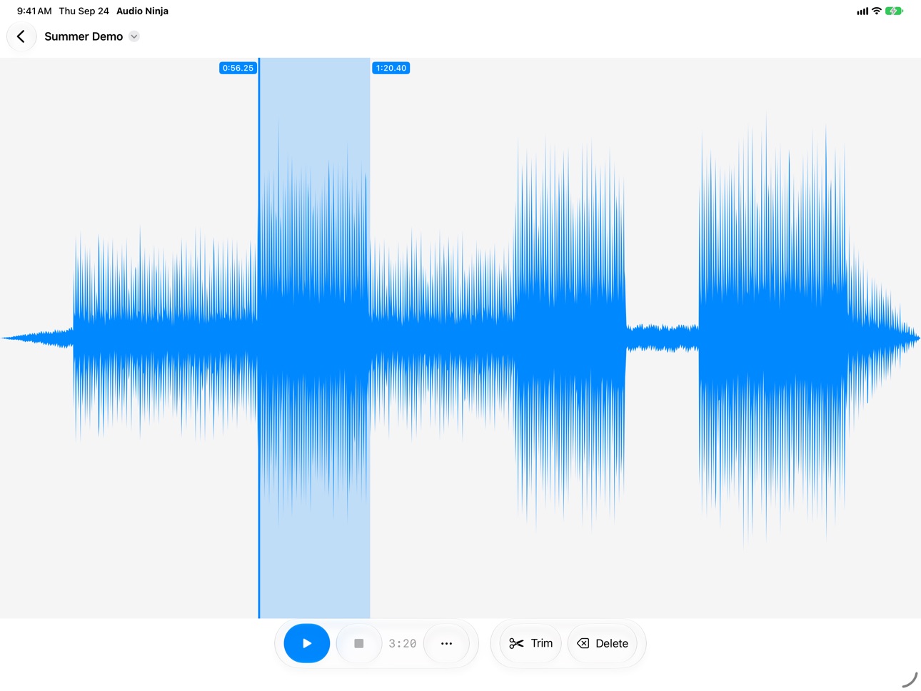 Screenshot 6 of AudioNinja