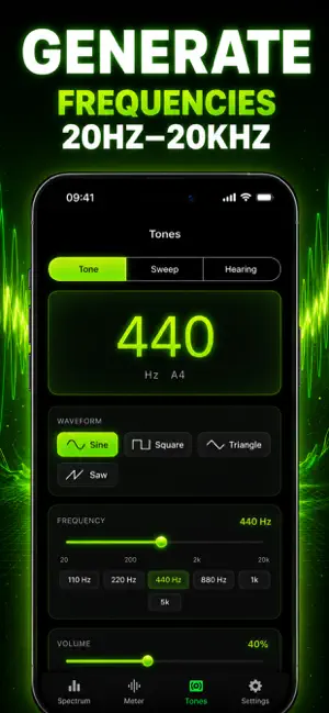 Frequency Analyzer Spectrum screenshot 3