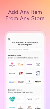 Babylist Baby Registry: Screenshot 1 von 10