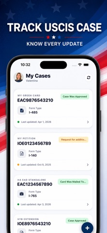 Case Tracker For USCIS Updates Screenshot 2 of 4