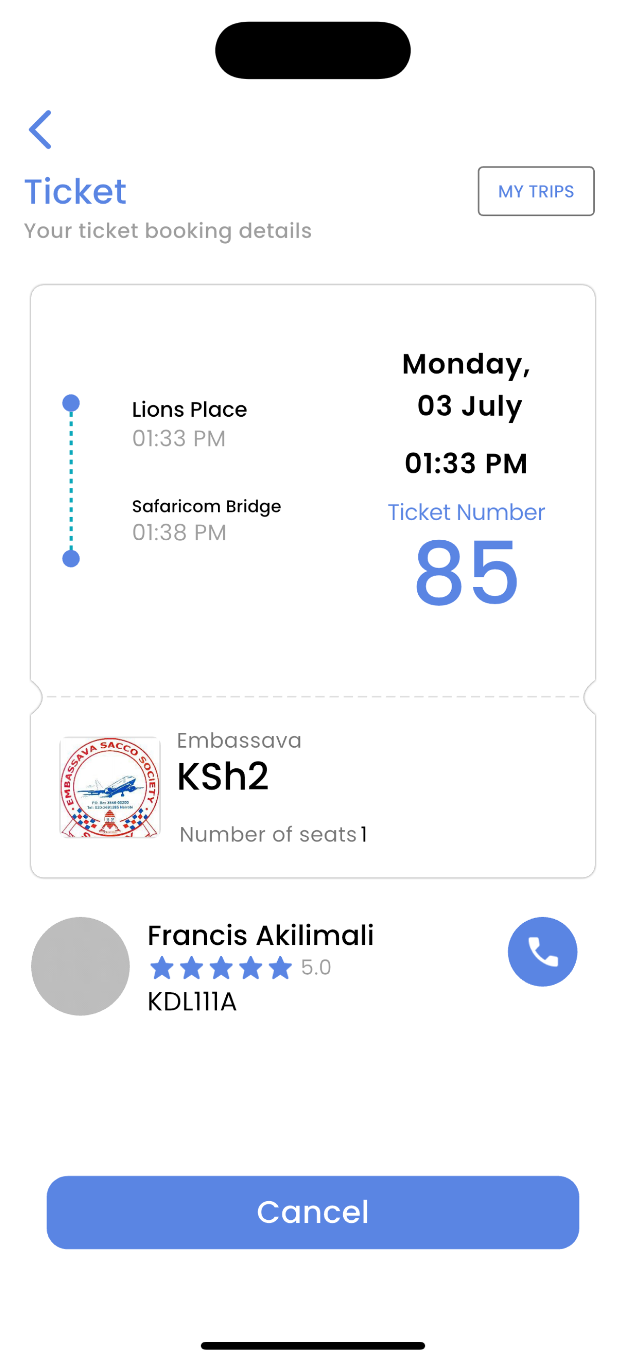 Jani Passenger screenshot 5