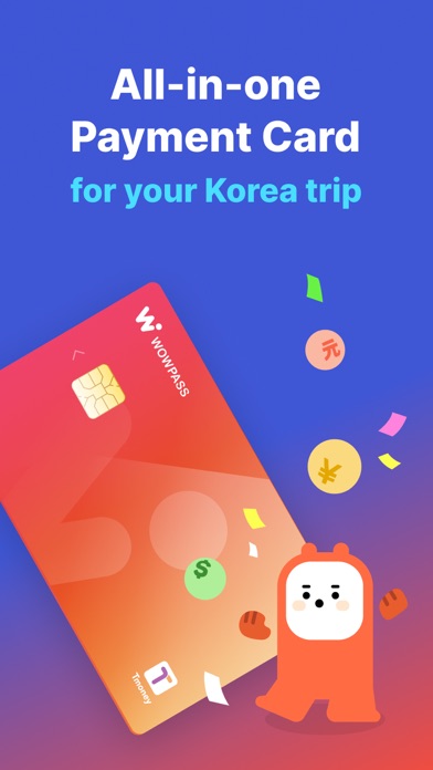 WOWPASS: Go Cashless in Korea Screenshot