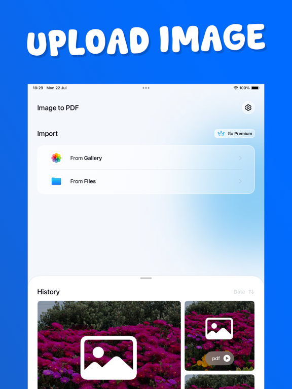 Screenshot #5 pour Convert Photo JPEG HEIC to PDF