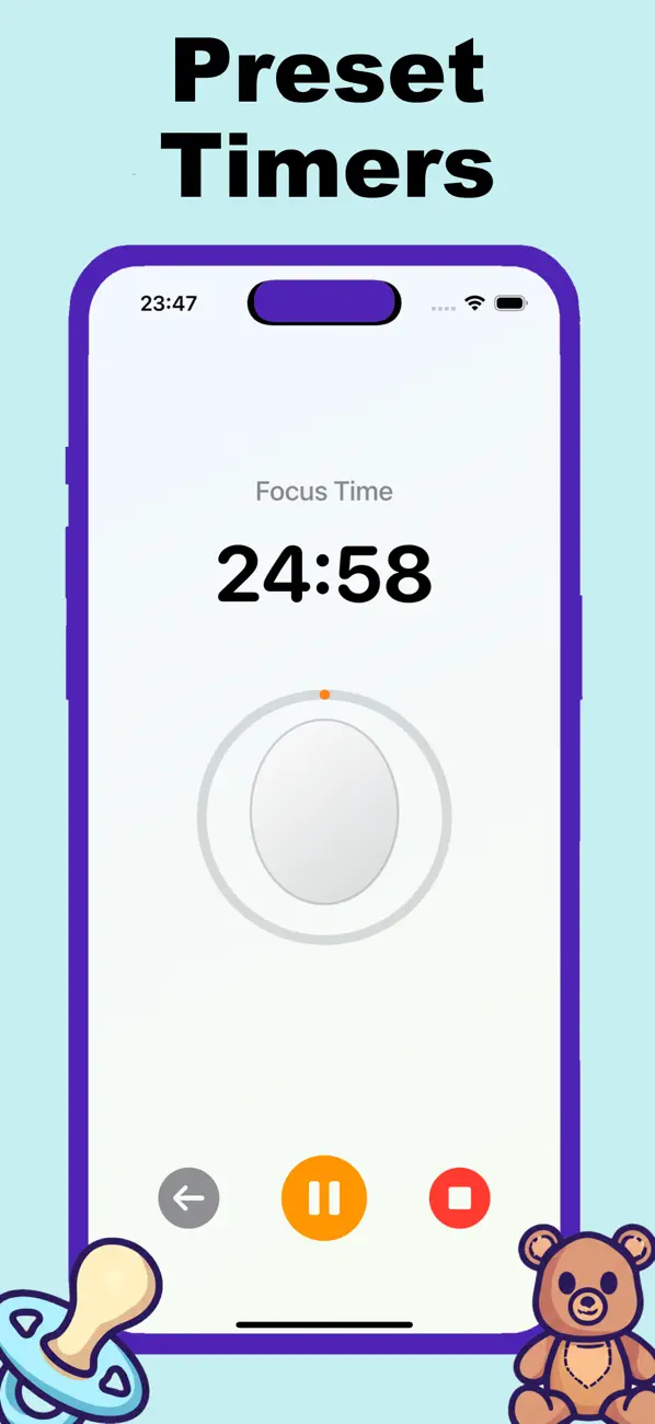 #2. Kids Timer - Visual Countdown (iOS) Ved: Cong Le