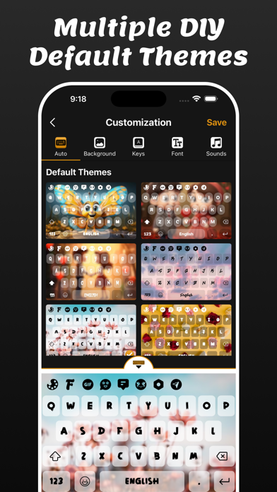 Fonts : Color Keyboard Themes screenshot