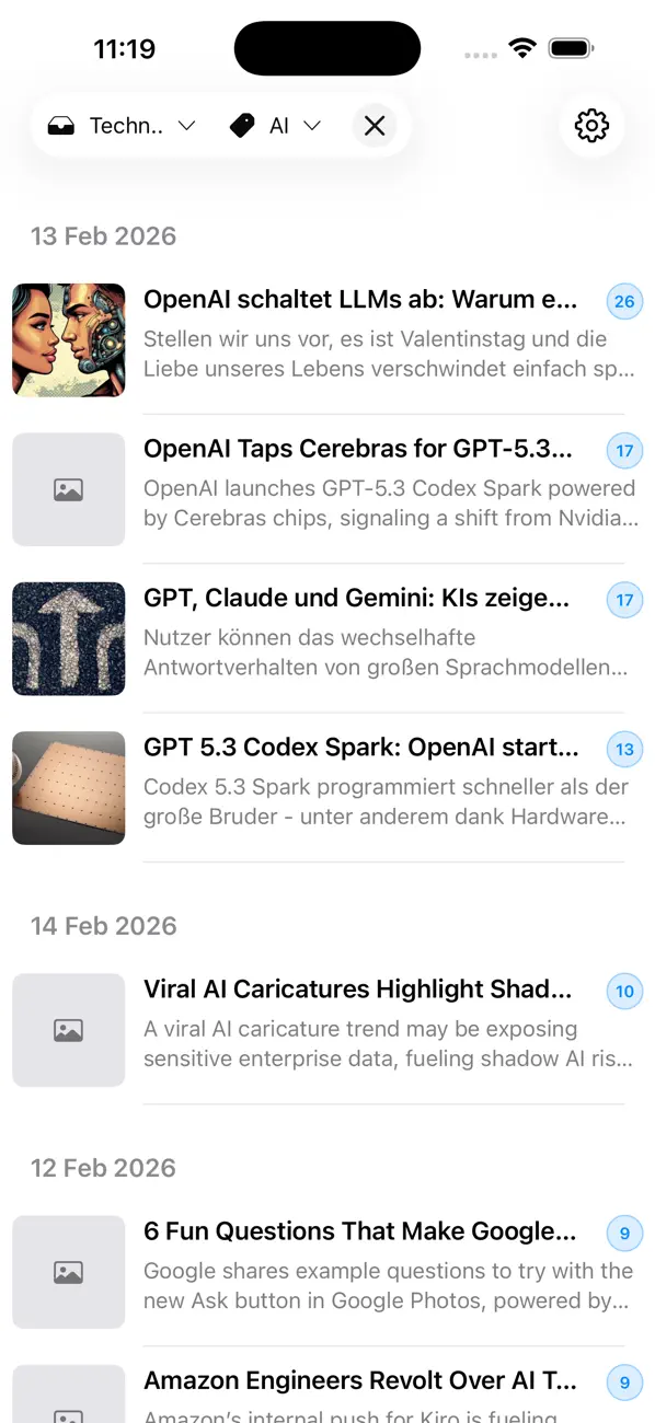 Screenshot #3 pour Astryn - Smart News