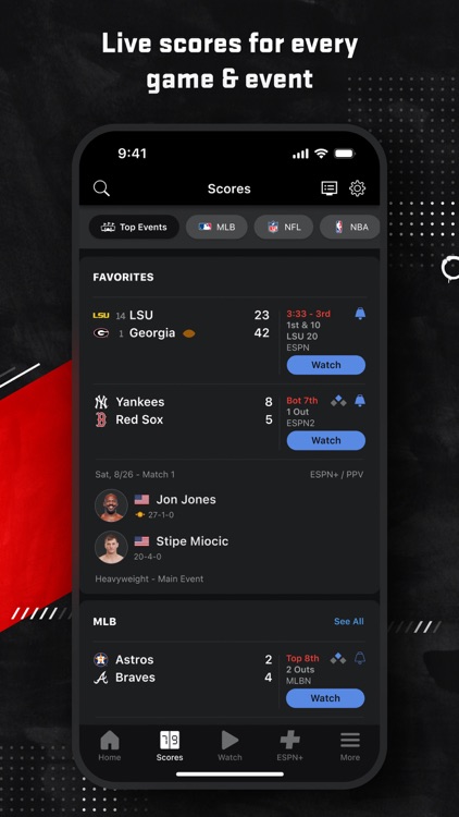 ESPN: Live Sports & Scores