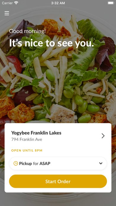 Yogybee iPhone screenshot 2 - Food & Drink app