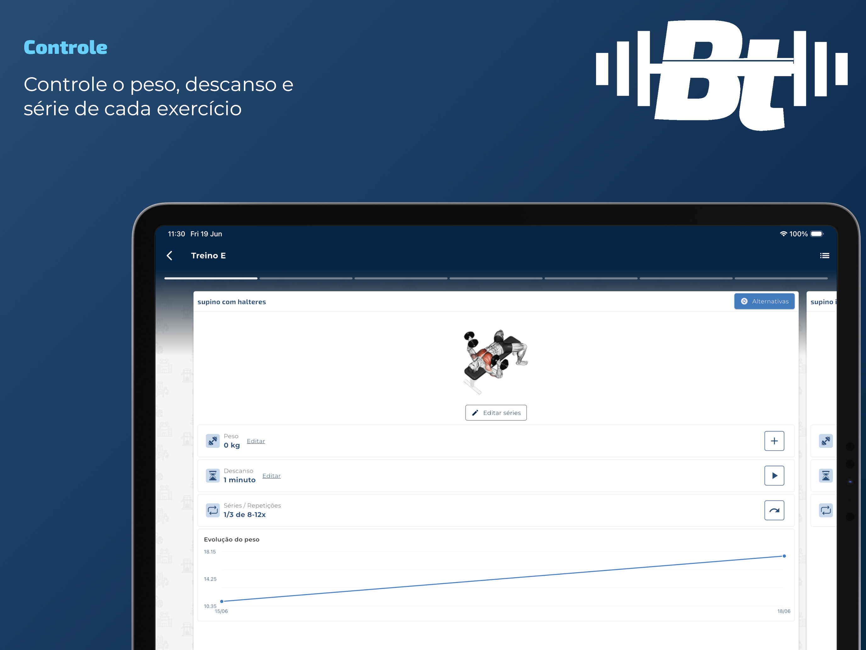 Baita treino screenshot 6