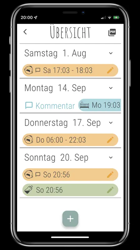 Schlafprotokoll 2.0 screenshot 8 of 9