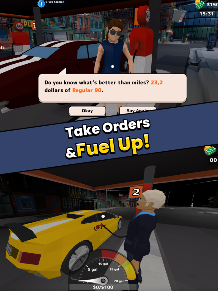 Gas Station Manager Online