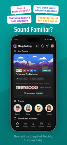 Daily Talking: Speak English iPhone screenshot