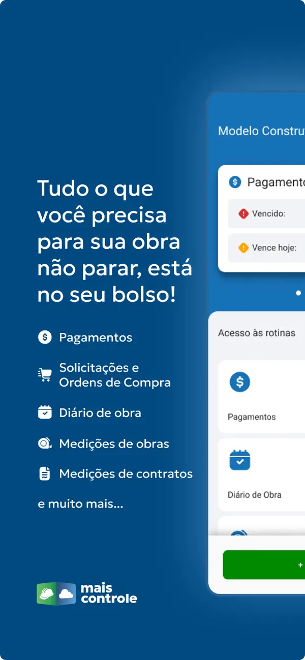 Screenshot #2 pour Mais Controle App