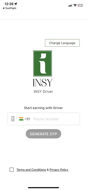 INSY DRIVER screenshot 1