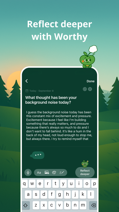 Worthfit: Buddy for life iPhone screenshot 6 - Health & Fitness app