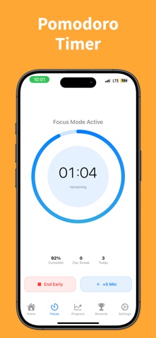 Screen Time Control -Deep Work Screenshot 2 of 6