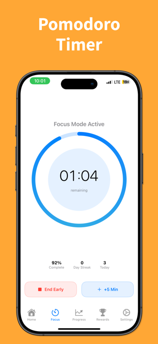Screen Time Control -Deep Work Screenshot 2 of 6
