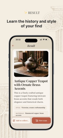 Antique Identifier and Scanner Screenshot 2 of 4