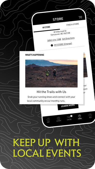 Arc'teryx - Outdoor Gear Shop Screenshot