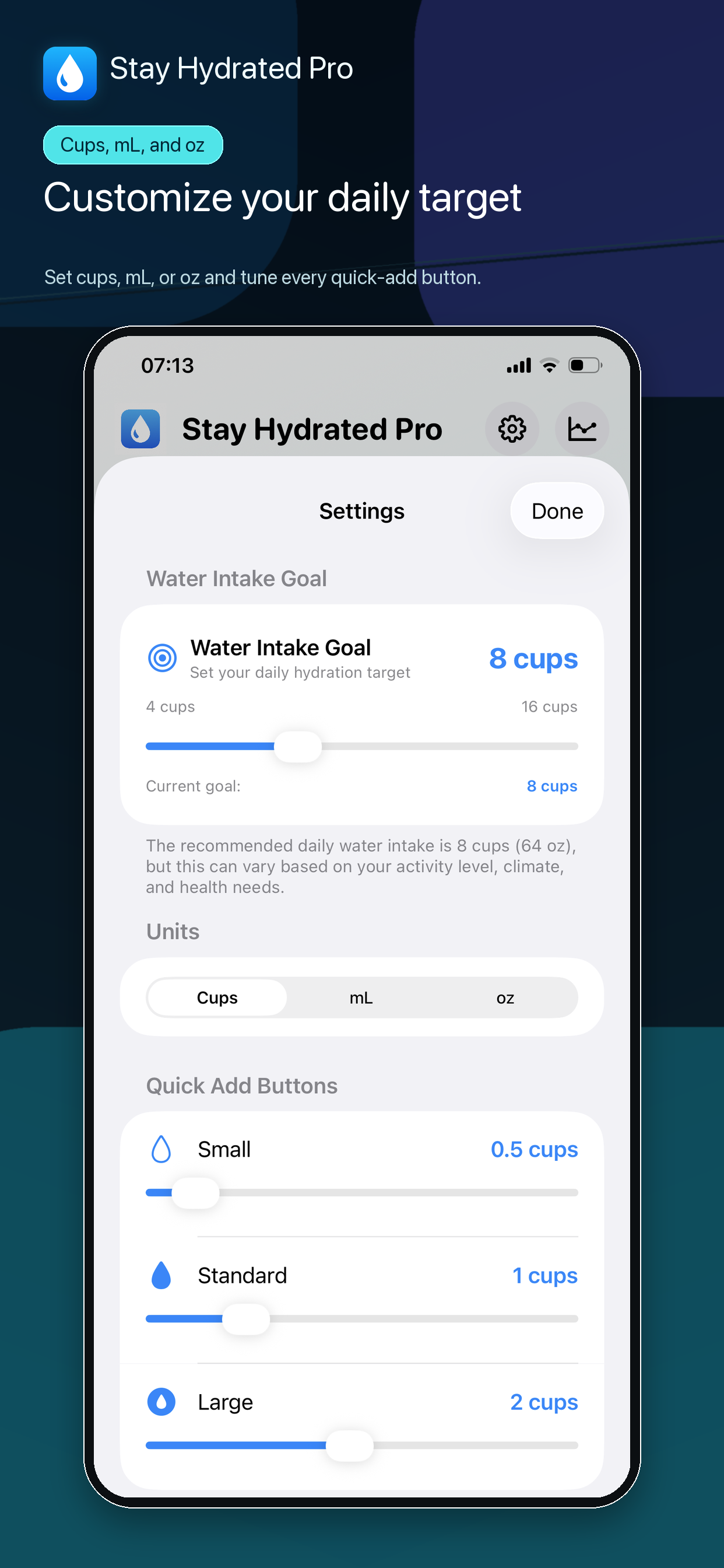 Stay Hydrated Pro