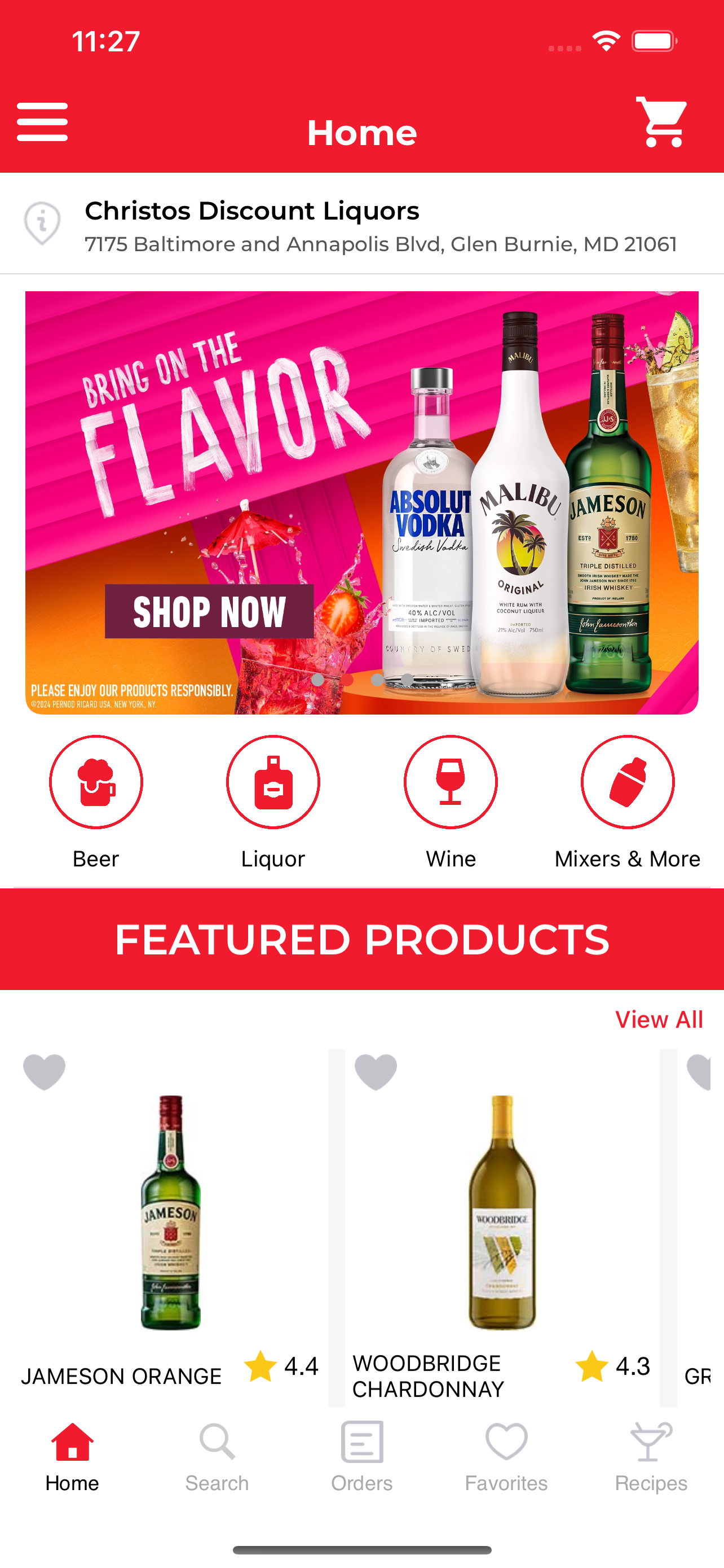 Christo’s Liquors