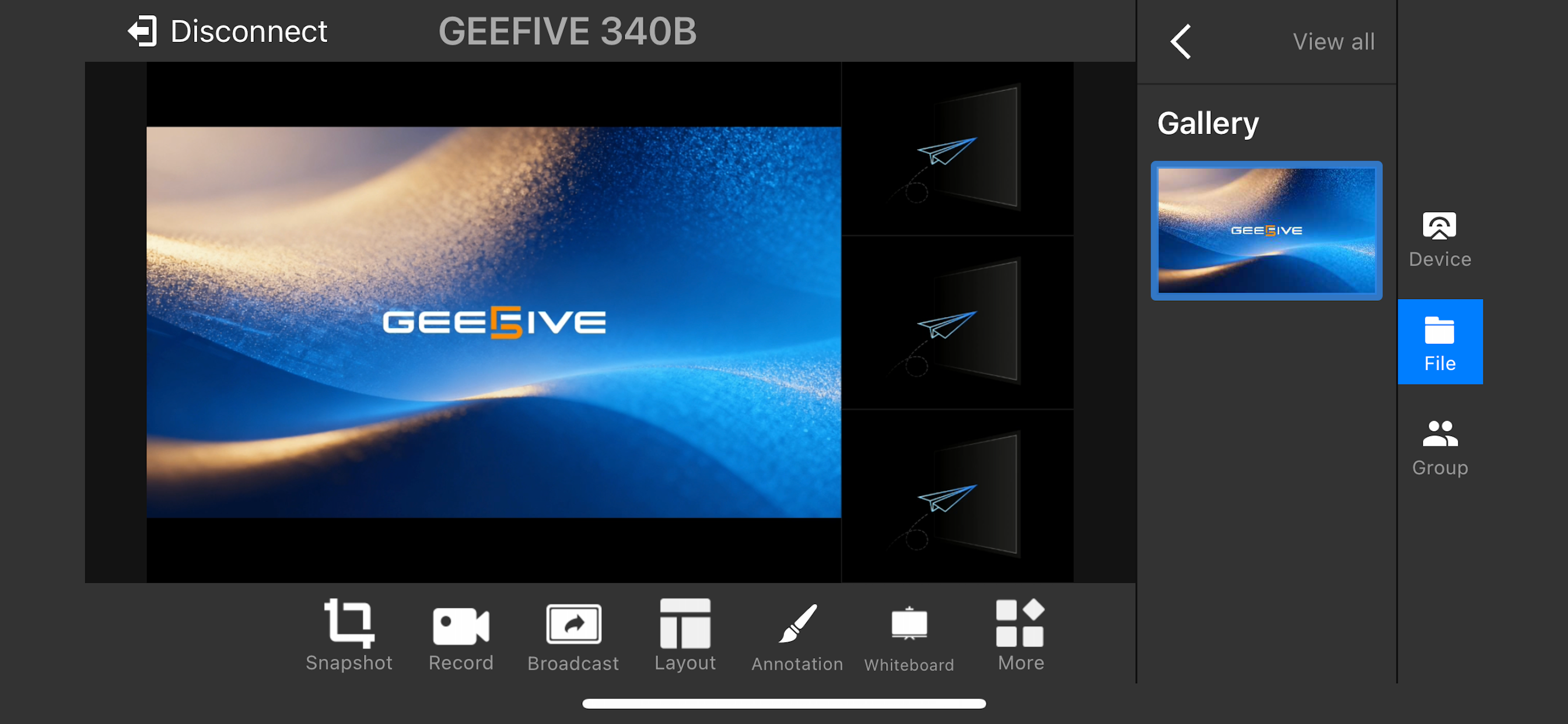 GeeControl screenshot 3