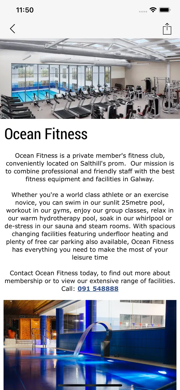 Screenshot #2 pour Ocean Fitness