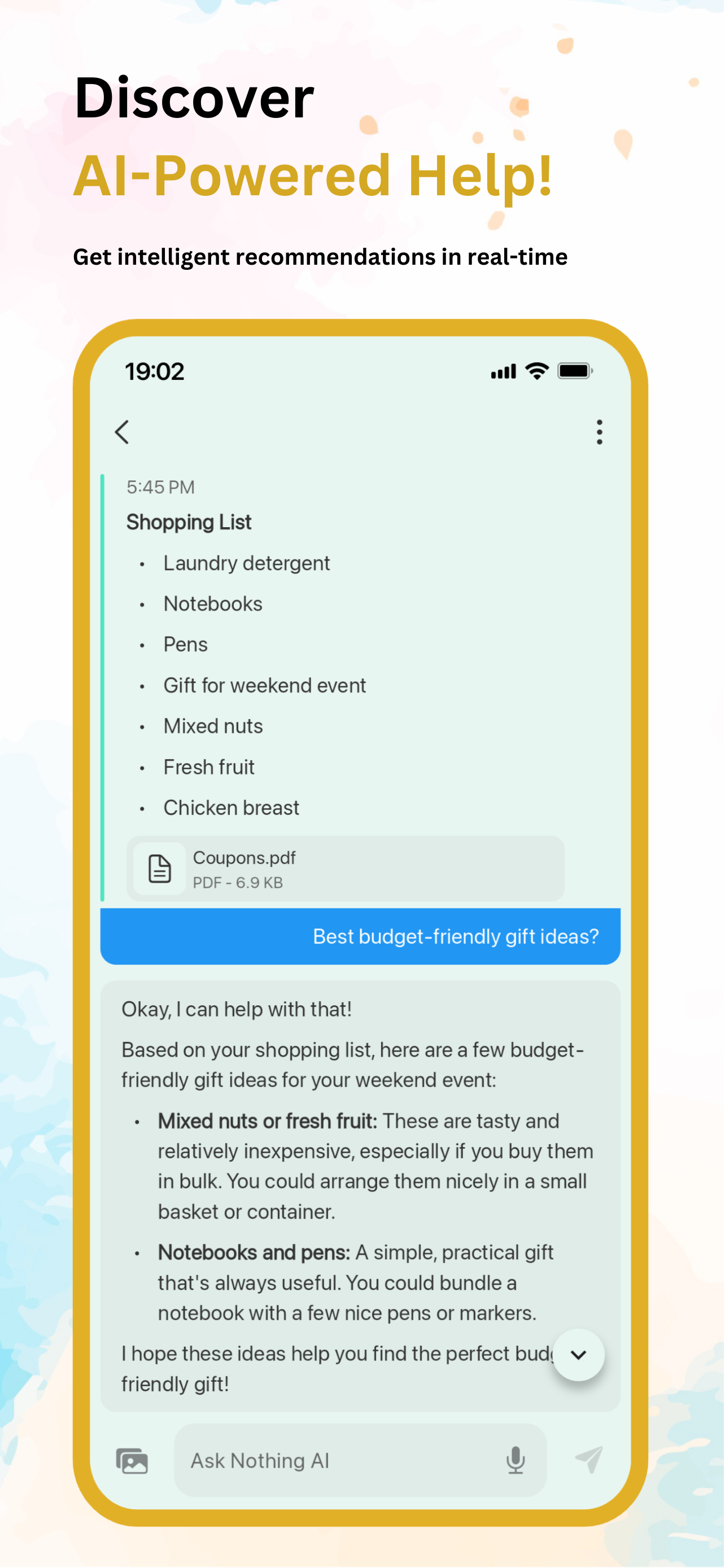 Nothing Notes, Tasks, AI screenshot 4