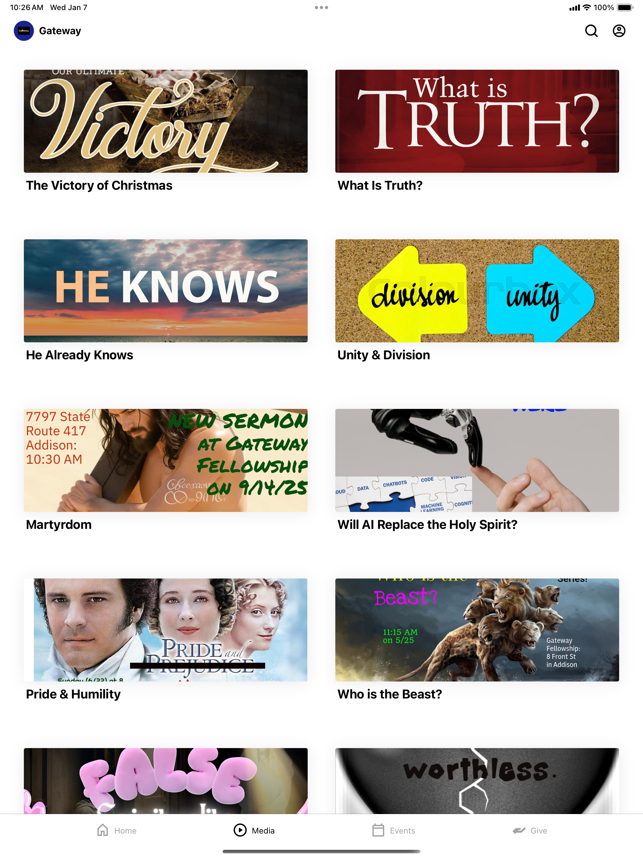 Gateway Fellowship, Addison NY screenshot 4