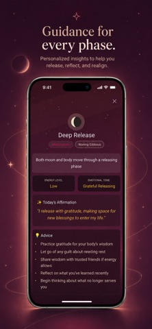 Lunar Cycle: Period & Moon Screenshot 7 of 8