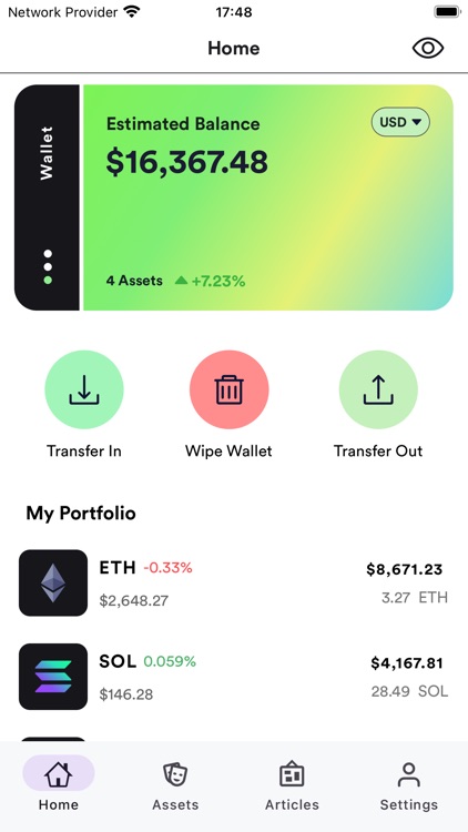 Krypto: Simple Crypto Tracker