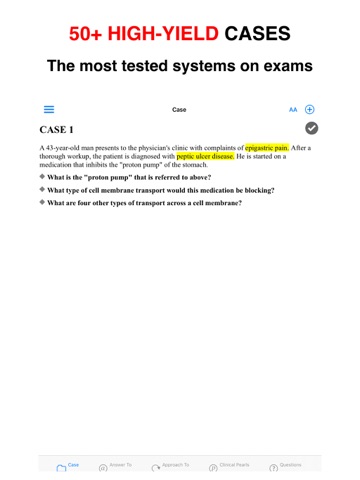 Case Files: Physiology iPad screenshot