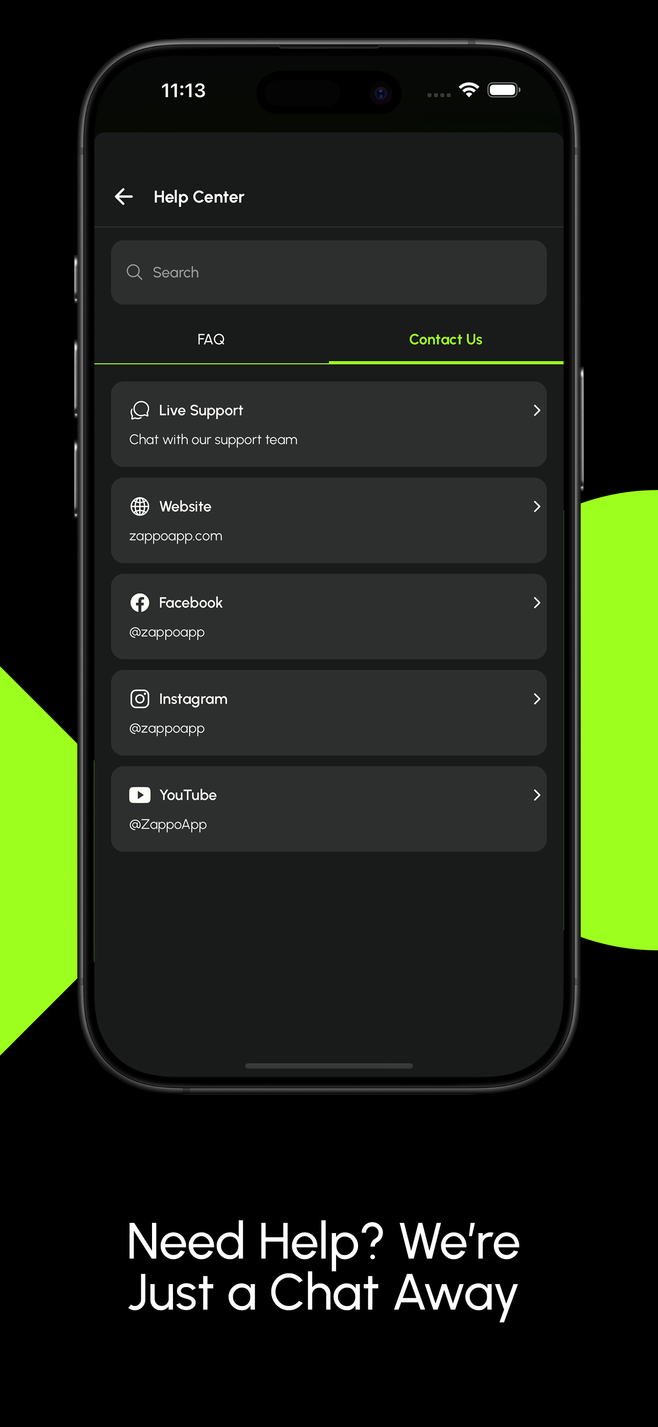 Zappo: Book Sports & Matches