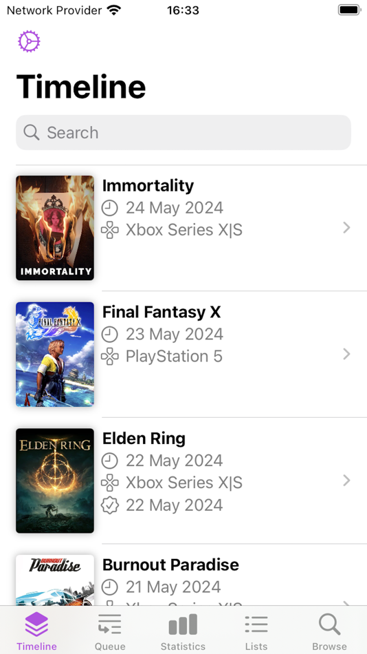 #1. Playlist: Video Game Tracker (iOS) By: Ben Walker