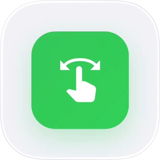 Quick left right swipe