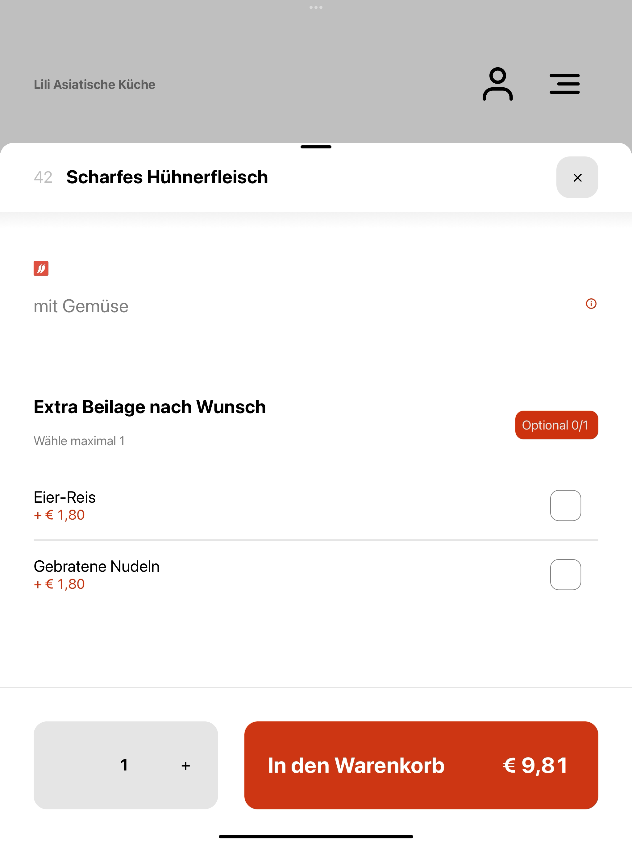 Lili Asiatische Küche screenshot 8